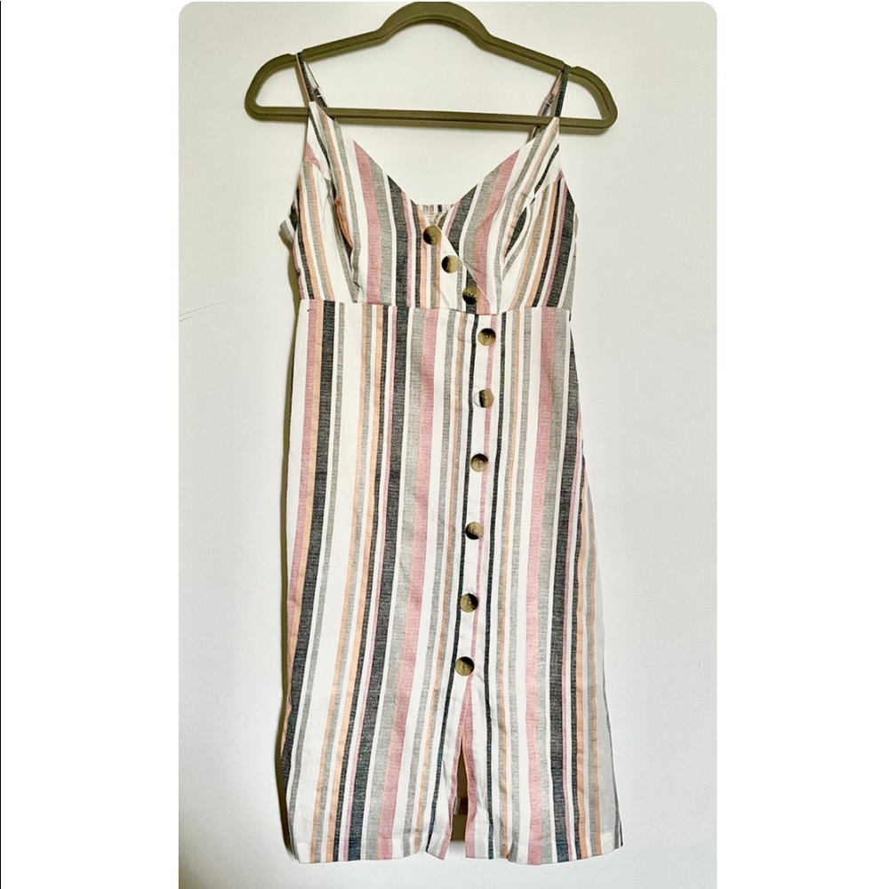 NEW Spaguetti Strap Printed Midi Dress Size Medium